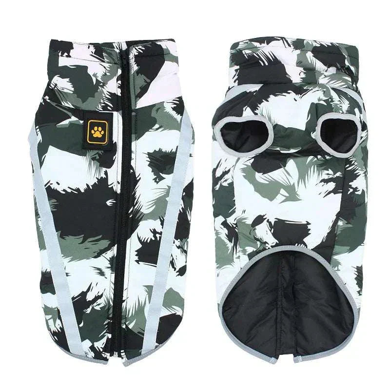 Veste d’hiver pour chien