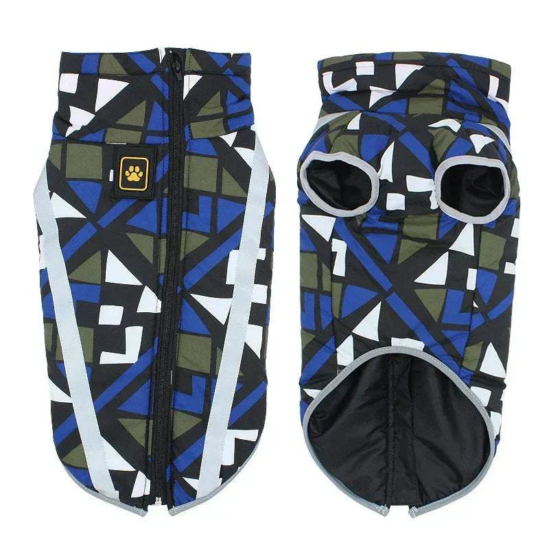 Veste d’hiver pour chien